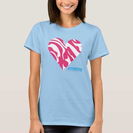 Zebra Magenta T-Shirt (Vorderseite)