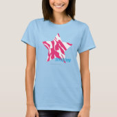 Zebra Magenta T-Shirt (Vorderseite)