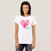 Zebra Magenta T-Shirt (Vorne ganz)