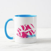 Zebra-Magenta Tasse (Links)