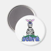 ZEBRA MAGNET (Vorderseite/Rückseite)