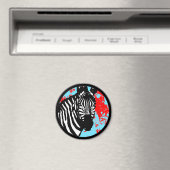 Zebra. Magnet (In Situ (Geschirrspüler))