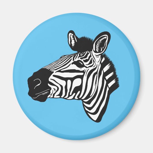 Zebra Magnet (Vorne)