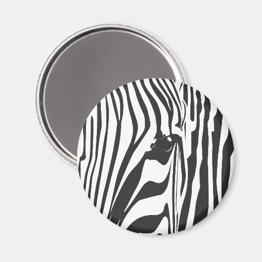 Zebra! Magnet (Vorderseite/Rückseite)