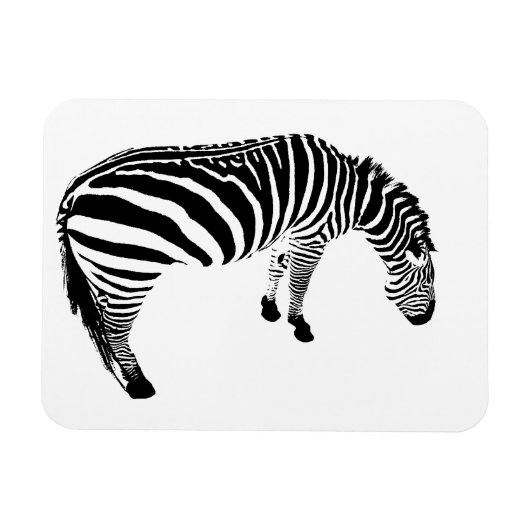 Zebra Magnet (Horizontal)