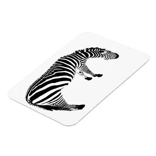 Zebra Magnet (Linke Seite)