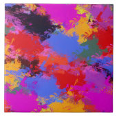 Zebra-Malerei Fliese (Vorderseite)