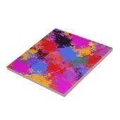 Zebra-Malerei Fliese (Seite)