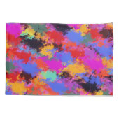 Zebra-Malerei Kissenbezug (Rückseite)