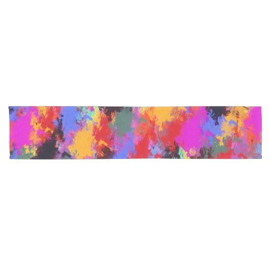 Zebra-Malerei Kurzer Tischläufer (Horizontal)