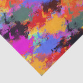 Zebra-Malerei Seidenpapier (Detail)