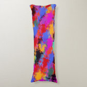 Zebra-Malerei Seitenschläferkissen (Vorderseite Vertikal)