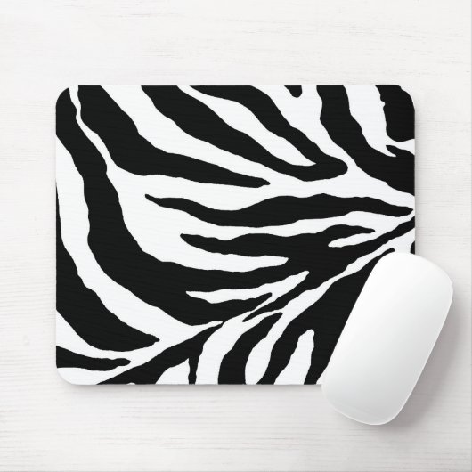 Zebra-Mauspad Mousepad (Mit Mouse)