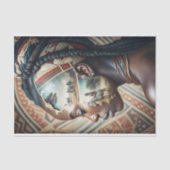 Zebra Memory African Journey Calm Decoupage Seidenpapier (Vorderseite)