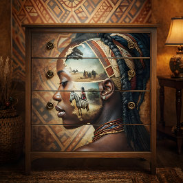 Zebra Memory African Journey Calm Decoupage Seidenpapier