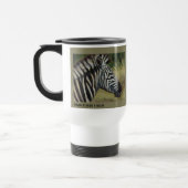 Zebra-Metallreise-Tasse Reisebecher (Links)