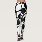 Zebra missglückte Leggings (Rückseite)