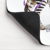 Zebra mit Band large.png Mousepad (Ecke)