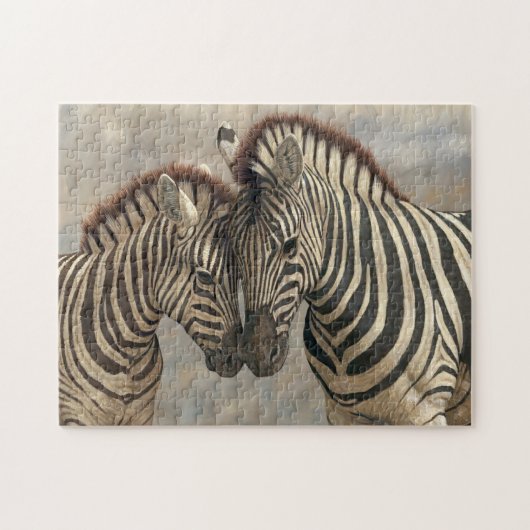 Zebra mit Colt Puzzle (Horizontal)