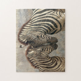 Zebra mit Colt Puzzle