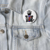 Zebra mit Zipper Button (Beispiel)