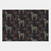 Zebra Mosaic Glasfaser Geschenkpapier Set (Vorderseite 3)