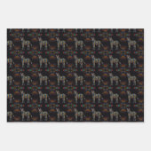 Zebra Mosaic Glasfaser Geschenkpapier Set (Vorderseite 2)