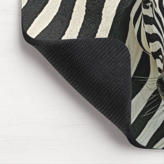 Zebra Mouse Mat Mousepad (Ecke)