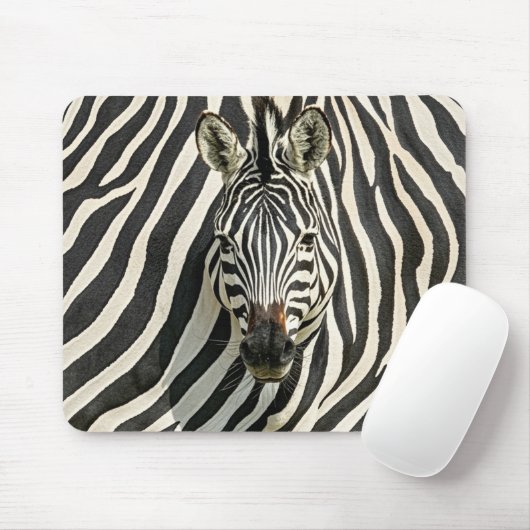 Zebra Mouse Mat Mousepad (Mit Mouse)