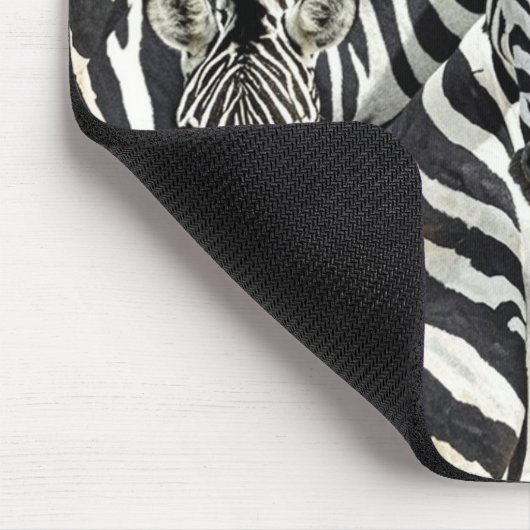 Zebra Mouse Mat Mousepad (Ecke)