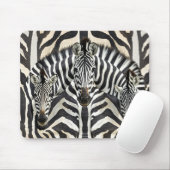 Zebra Mouse Mat Mousepad (Mit Mouse)