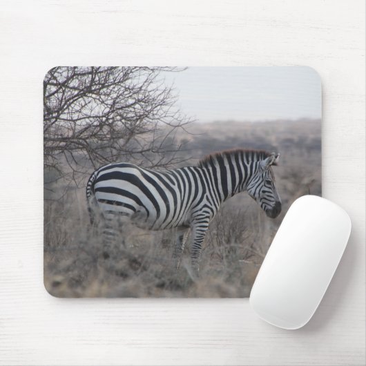 Zebra Mouse Pad Mousepad (Mit Mouse)