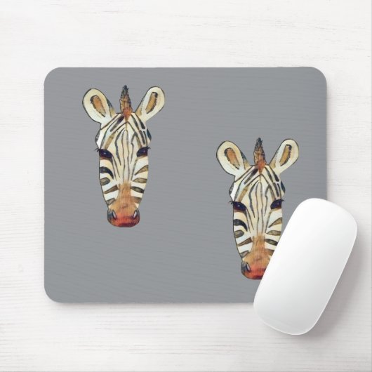 Zebra Mousemat Mousepad (Mit Mouse)