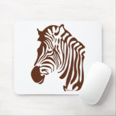 Zebra Mousepad (Mit Mouse)