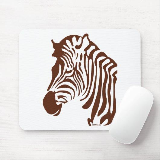 Zebra Mousepad (Mit Mouse)