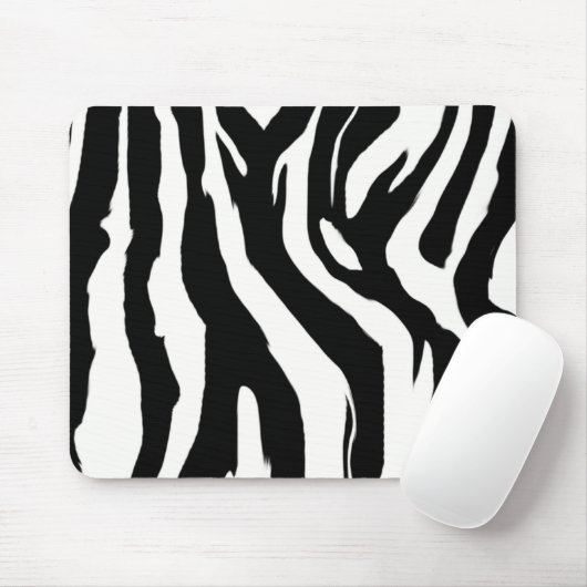 Zebra Mousepad (Mit Mouse)