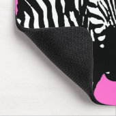 Zebra. Mousepad (Ecke)