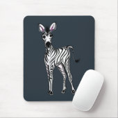 Zebra Mousepad (Mit Mouse)
