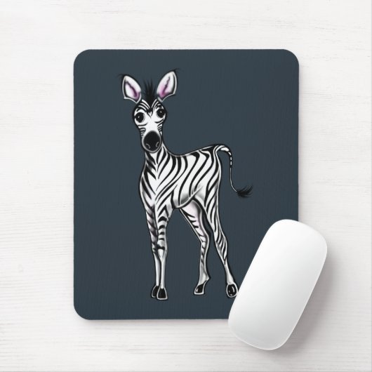 Zebra Mousepad (Mit Mouse)