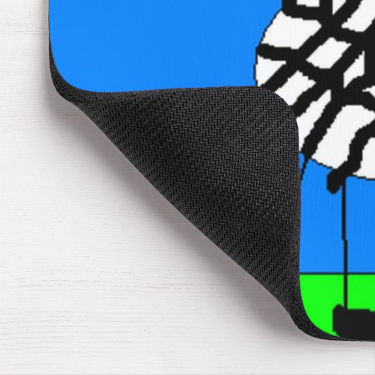 Zebra Mousepad (Ecke)