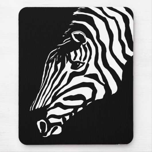 Zebra Mousepad (Vorne)