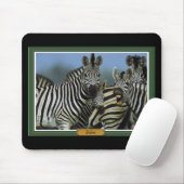 Zebra Mousepad (Mit Mouse)