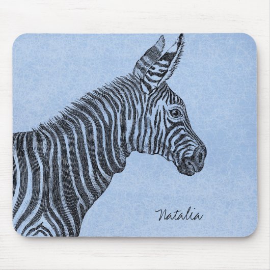 Zebra Mousepad (Vorne)