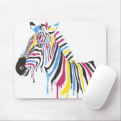Zebra Mousepad (Mit Mouse)