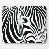 Zebra Mousepad (Schwarzes) (Vorne)