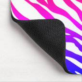 Zebra Multicolore Skin Stripes Pattern-22164 Mousepad (Ecke)