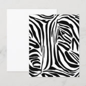 Zebra-Muster (Vorne/Hinten)