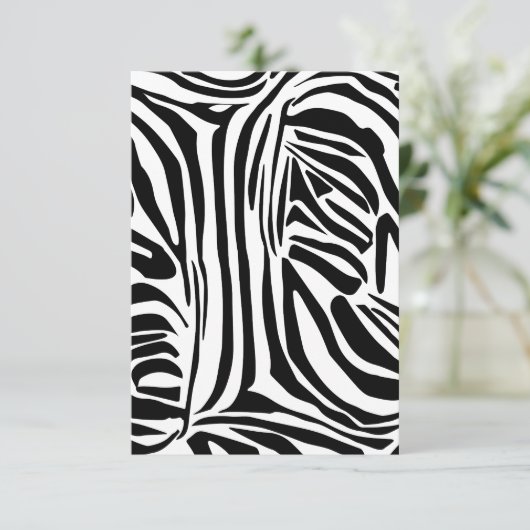 Zebra-Muster (Stehend Vorderseite)