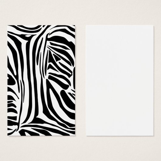 Zebra-Muster (Vorne & Hinten)