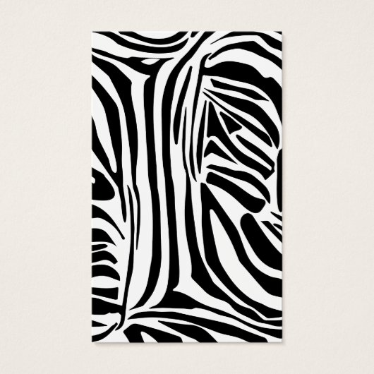 Zebra-Muster (Vorderseite)